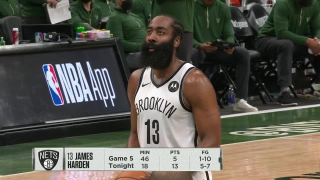 开云体育-单腿哈登输出有限 乔哈继续打铁!篮网急需火力点